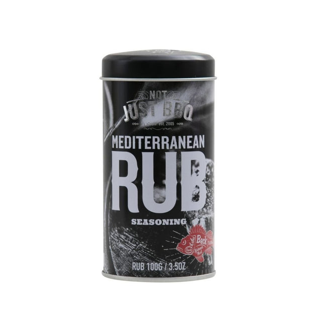 Not Just BBQ 140g Mediterranean Rub - Old Railway Line Garden Centre