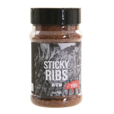 Not Just BBQ 180g Sticky Ribs Seasoning Rub - Old Railway Line Garden Centre