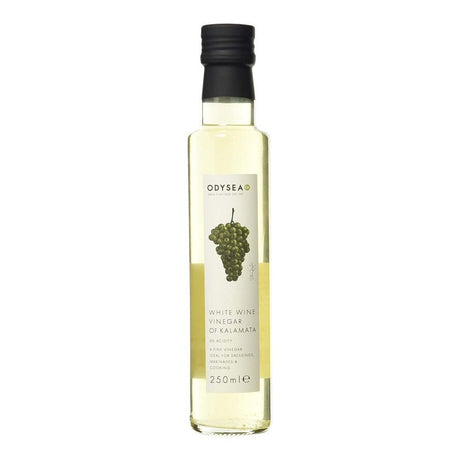 Odysea 250ml White Wine Vinegar of Kalamata - Old Railway Line Garden Centre