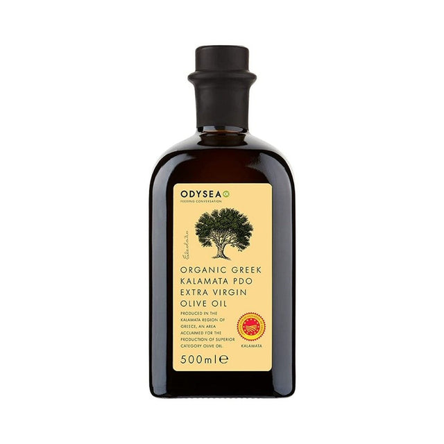 Odysea 500ml Organic Greek Kalamata PDO Extra Virgin Olive Oil - Old Railway Line Garden Centre