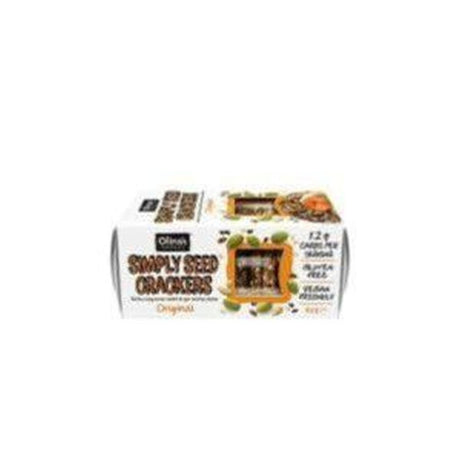 Olina's Bakehouse 80g Simply Seeds Crackers - Old Railway Line Garden Centre