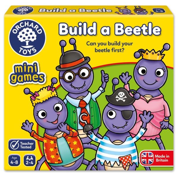 Orchard Toys Build a Beetle Mini Game - Old Railway Line Garden Centre