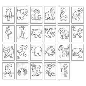 Orchard Toys Jungle Colouring Book - Old Railway Line Garden Centre