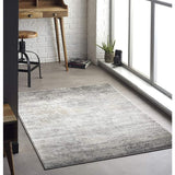 Origin Rugs 80 x 150cm Grey Poetic Reflection Rug - Old Railway Line Garden Centre
