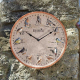 Outside In 12" Birdberry Wall Clock - Old Railway Line Garden Centre