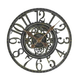 Outside In 30cm Verdigris Newby Wall Clock - Old Railway Line Garden Centre