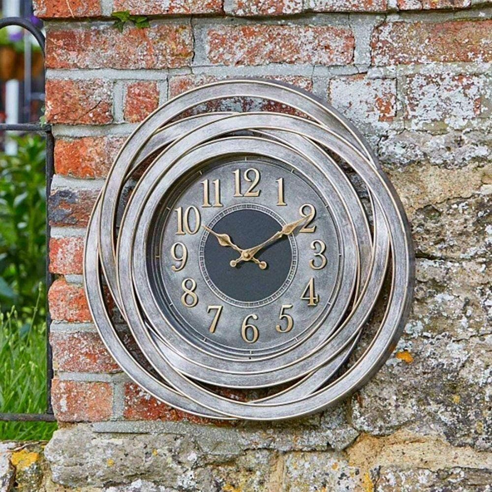 Outside In 50cm Ripley Wall Clock - Old Railway Line Garden Centre