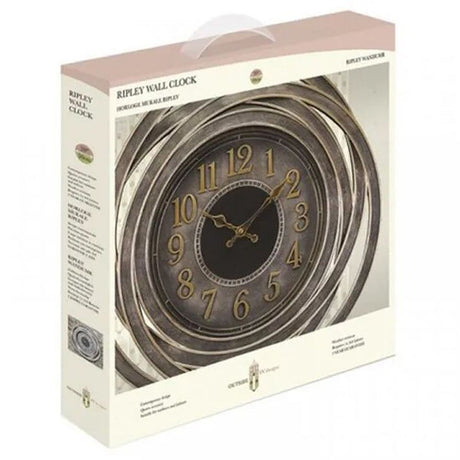 Outside In 50cm Ripley Wall Clock - Old Railway Line Garden Centre