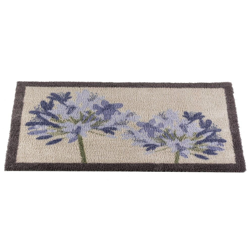 Outside In 75cm Alliums Ritzy Rug Doormat - Old Railway Line Garden Centre