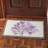 Outside In 75cm Alliums Ritzy Rug Doormat - Old Railway Line Garden Centre