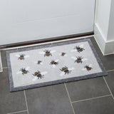 Outside In 75cm Busy Bees Ritzy Rug Doormat - Old Railway Line Garden Centre