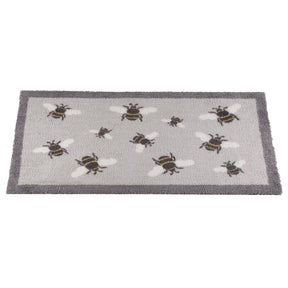 Outside In 75cm Busy Bees Ritzy Rug Doormat - Old Railway Line Garden Centre
