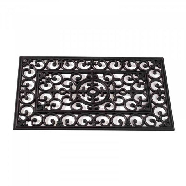 Outside In 75cm Classic Rubber Cast Mat - Old Railway Line Garden Centre