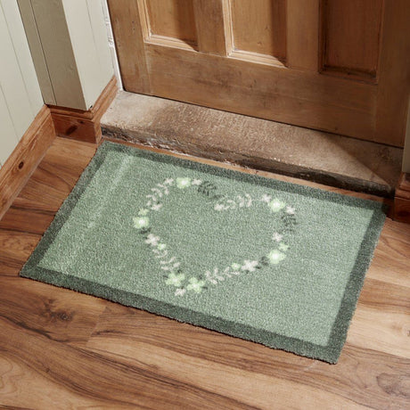 Outside In 75cm Couer De Fleur Ritzy Rug Doormat - Old Railway Line Garden Centre
