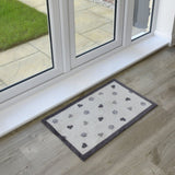 Outside In 75cm Heart & Paws Ritzy Rug - Old Railway Line Garden Centre