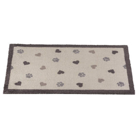 Outside In 75cm Heart & Paws Ritzy Rug - Old Railway Line Garden Centre