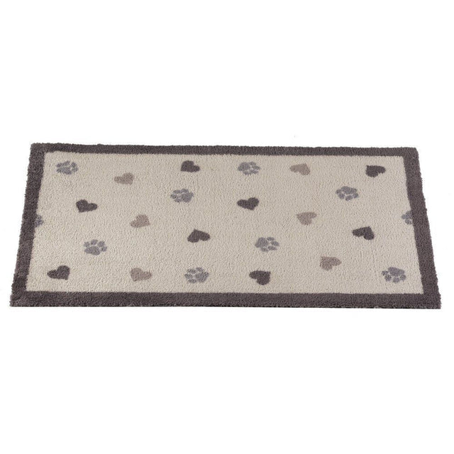 Outside In 75cm Heart & Paws Ritzy Rug - Old Railway Line Garden Centre