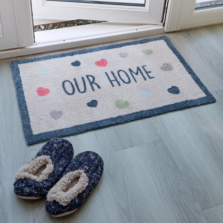 Outside In 75cm Our Home Ritzy Rug Doormat - Old Railway Line Garden Centre