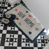 Outside In 75cm Our Home Ritzy Rug Doormat - Old Railway Line Garden Centre