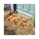 Outside In 75cm Six Vixens Decoir Doormat - Old Railway Line Garden Centre