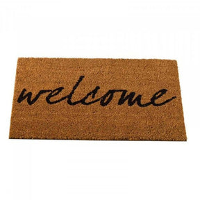 Outside In 75cm x 45cm Welcome Door Mat - Old Railway Line Garden Centre