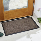 Outside In 80cm Framed Mocha Ulti - Mat Doormat - Old Railway Line Garden Centre