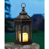 Outside In Moroccan Lantern - Old Railway Line Garden Centre