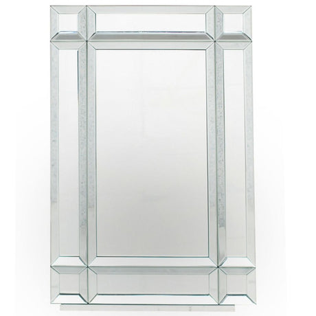 Pacific Lifestyle Mirrored Glass Oblong Wall Mirror - Old Railway Line Garden Centre