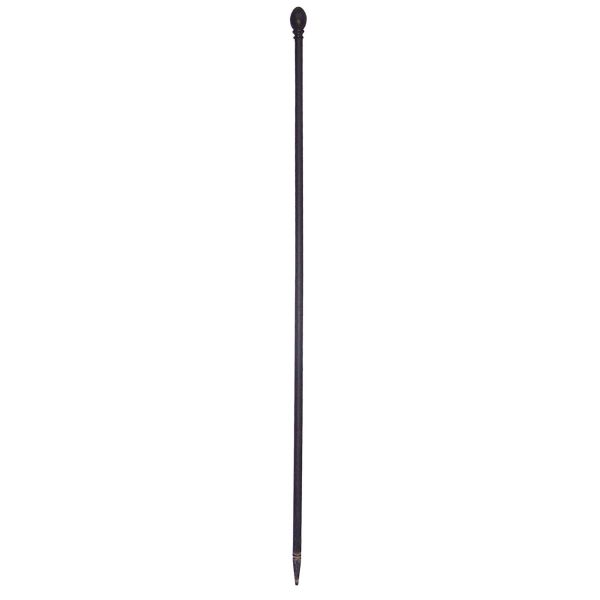 Panacea 116cm Black Garden Fence Post - 87599 - Old Railway Line Garden Centre
