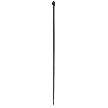Panacea 116cm Black Garden Fence Post - 87599 - Old Railway Line Garden Centre
