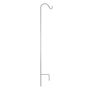 Panacea 121cm (48") Black Single Shepherds Hook - Old Railway Line Garden Centre