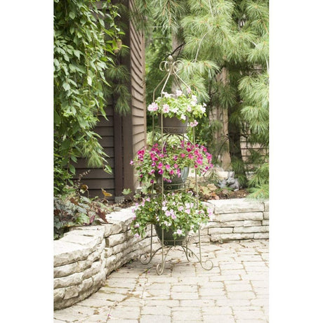 Panacea 152cm Green Antique Willow Plant Stand - Old Railway Line Garden Centre