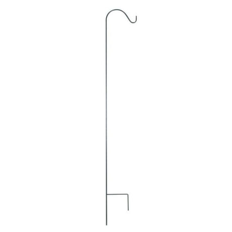 Panacea 162cm (64") Black Single Shepherds Hook - Old Railway Line Garden Centre