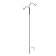 Panacea 213cm (84") Black Double Shepherds Hook - Old Railway Line Garden Centre