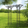Panacea 213cm Gothic Flat Top Arch - Old Railway Line Garden Centre