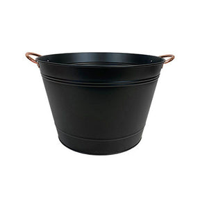 Panacea 35cm Modern Farmhouse Washtub Planter - Old Railway Line Garden Centre