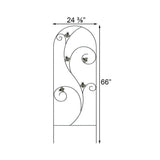Panacea 66" Black 'Bee Concious' Trellis - Old Railway Line Garden Centre