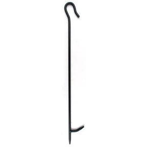 Panacea 76cm Black Fireplace Poker - Old Railway Line Garden Centre