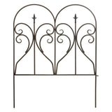Panacea 76cm Scroll & Finial Border Edge - Old Railway Line Garden Centre