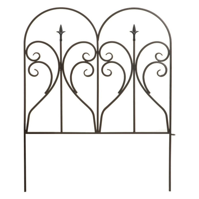 Panacea 76cm Scroll & Finial Border Edge - Old Railway Line Garden Centre