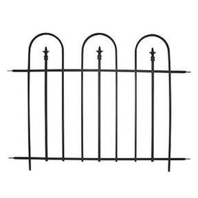 Panacea 91cm Triple Arch Garden Fence Section - 87500 - Old Railway Line Garden Centre