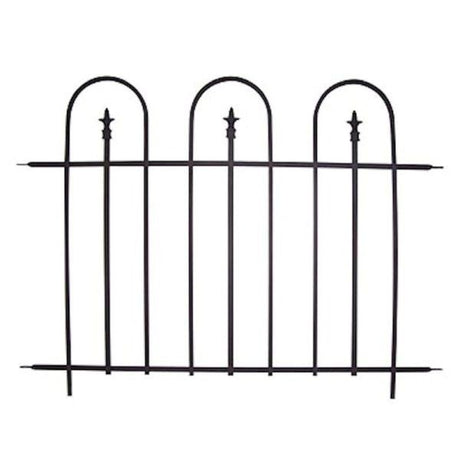 Panacea 91cm Triple Arch Garden Fence Section - 87500 - Old Railway Line Garden Centre