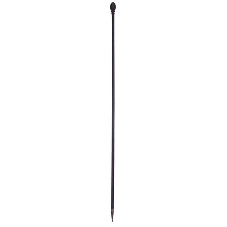 Panacea 96cm Black Garden Fence Post - 87102 - Old Railway Line Garden Centre