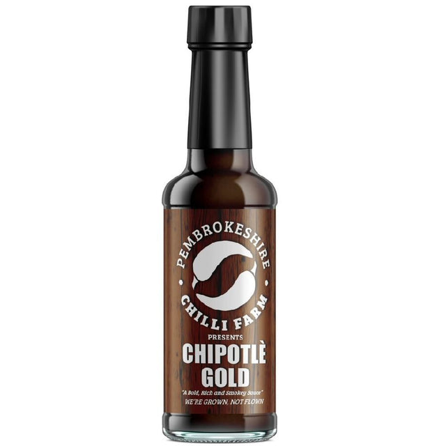Pembrokeshire Chilli Farm 165g Chipotle Gold Sauce - Old Railway Line Garden Centre