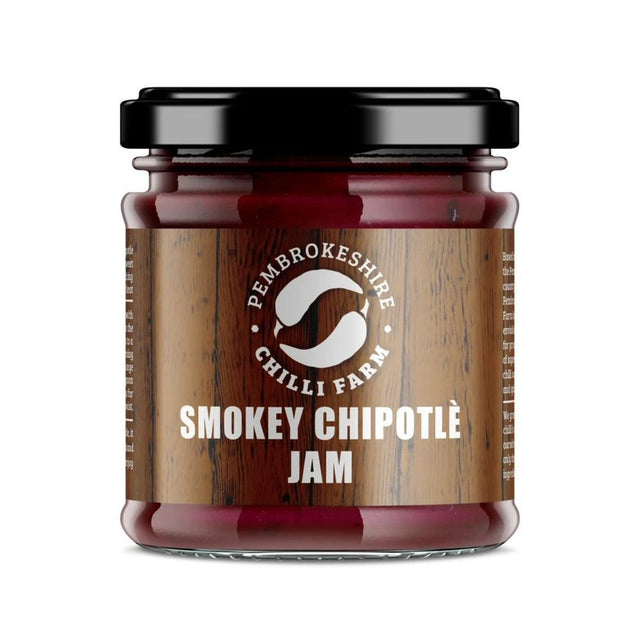 Pembrokeshire Chilli Farm 215g Smokey Chipotle Jam - Old Railway Line Garden Centre
