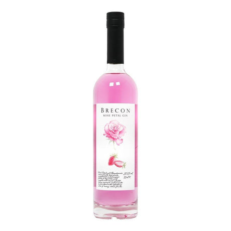 Penderyn 70cl Brecon Rose Petal Gin - Old Railway Line Garden Centre