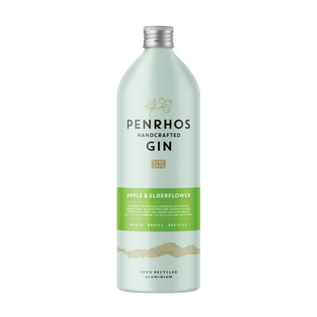 Penrhos 70cl Apple & Elderflower Gin Aluminium Bottle - Old Railway Line Garden Centre