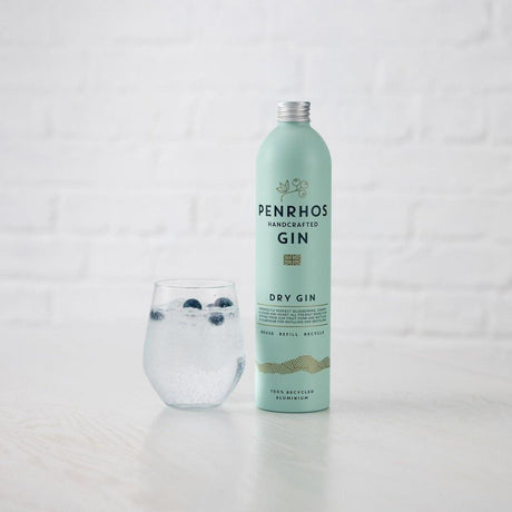 Penrhos 70cl London Dry Gin Aluminium Bottle - Old Railway Line Garden Centre