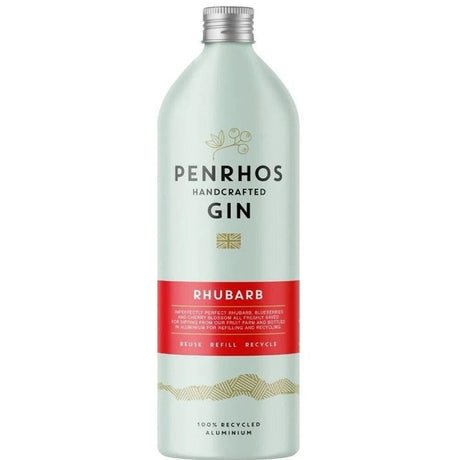 Penrhos 70cl Rhubarb Gin Aluminium Bottle - Old Railway Line Garden Centre