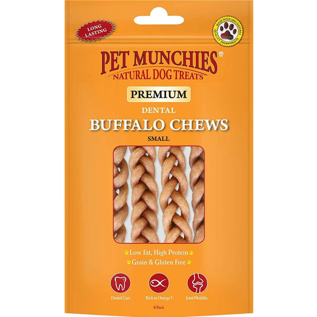 Pet Munchies 55g Small Buffalo Dental Chew